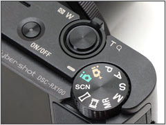 Sony RX100 Top Control Dial